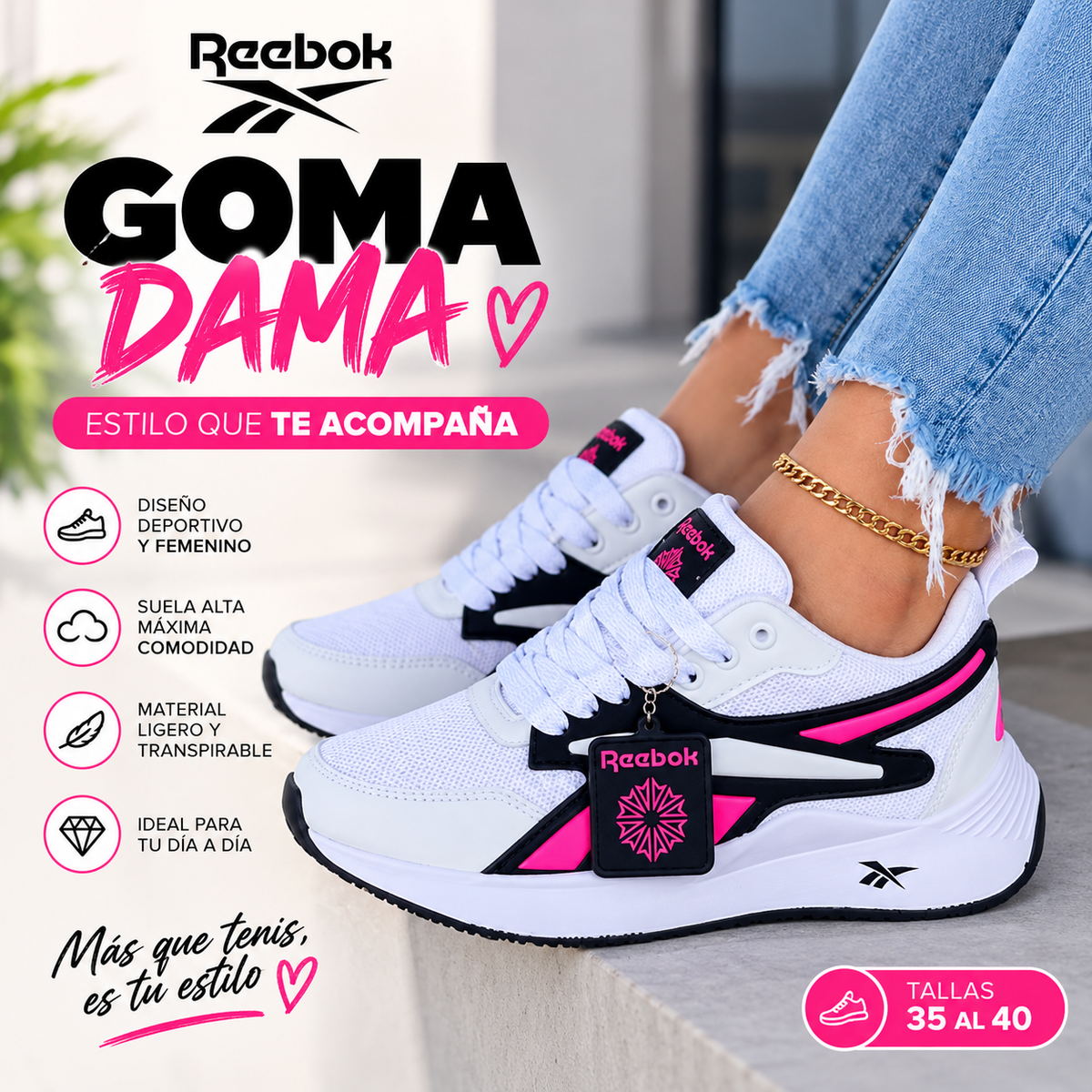 REEBOK GOMA DAMA