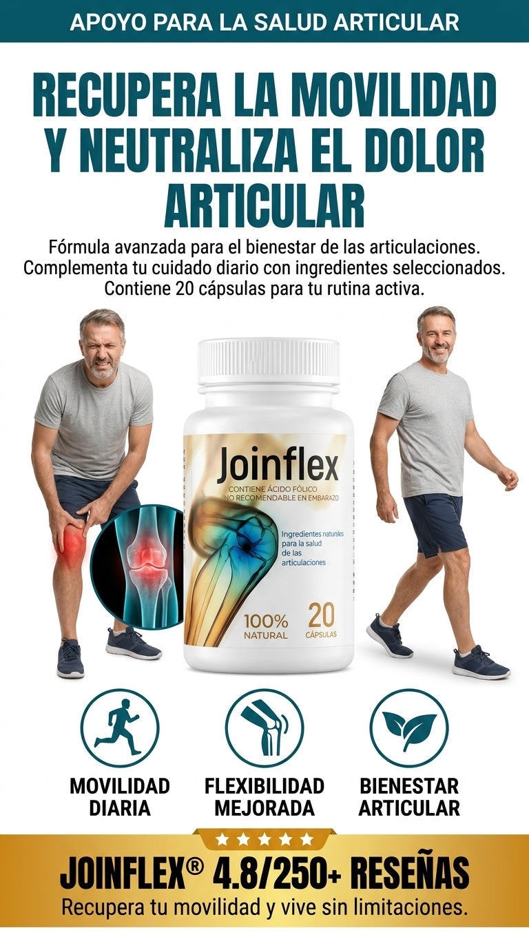 CAPSULAS DE JOINFLEX- Apoyo para la Salud