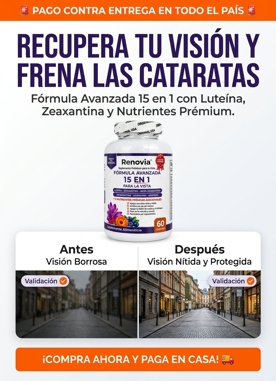 Renovia 15 en 1 | Recuperá la Nitidez que Perdiste con Los Años