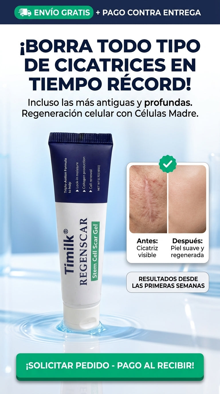 ReGenScar gel reparador de cicatrices