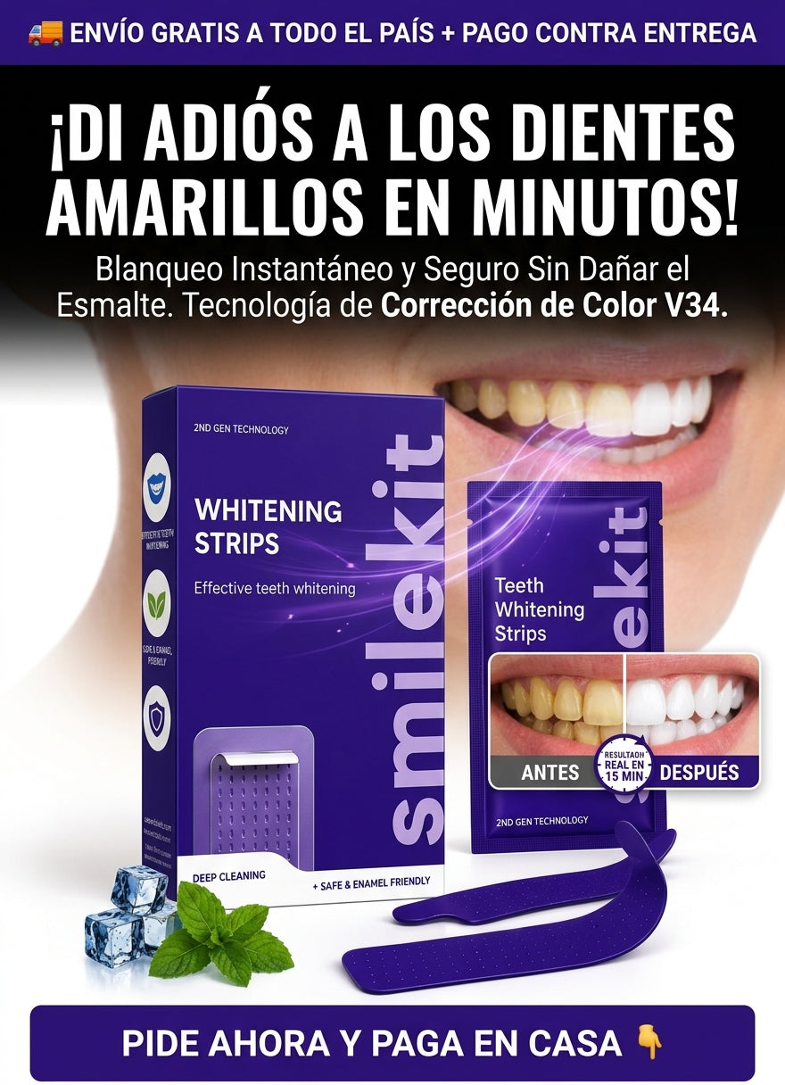 SMILEKIT CINTAS BLANQUEADORAS