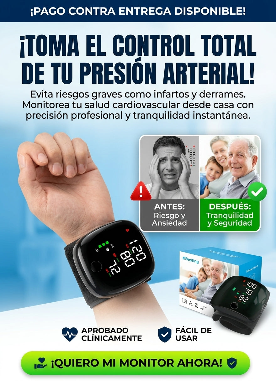 MONITOR DE PRESION ARTERIAL