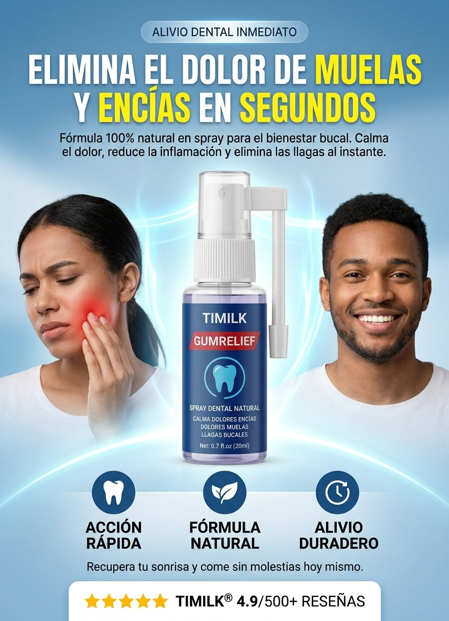 SPRAY NATURAL PARA ALIVIO DENTAL