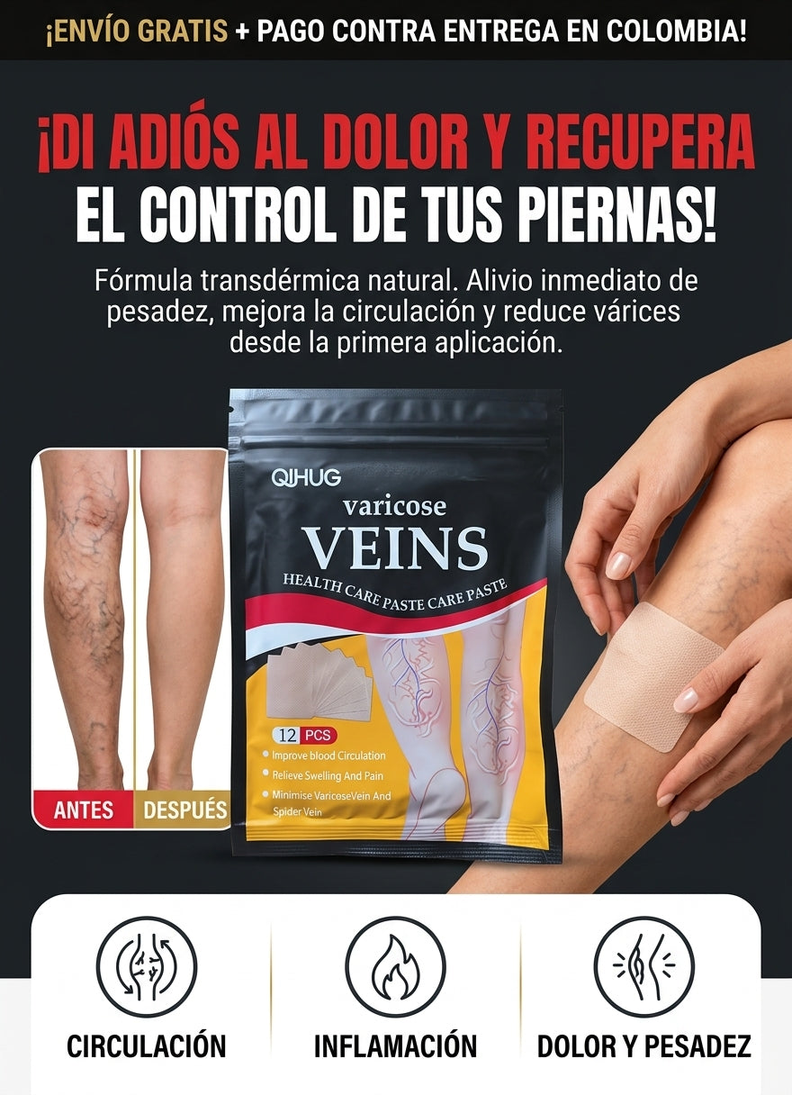 PARCHES PARA ELIMINAR VENA VARICE