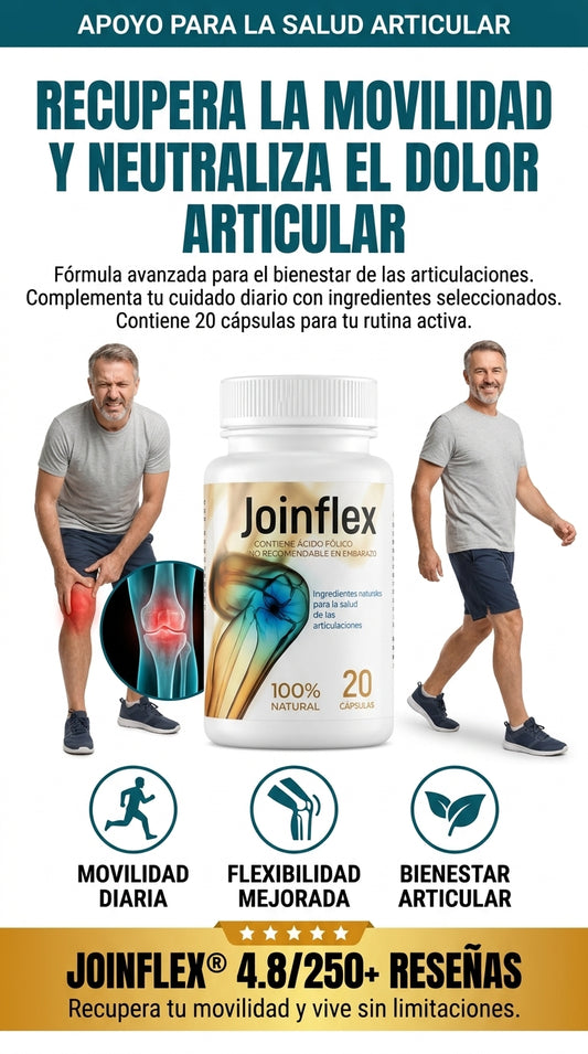 CAPSULAS DE JOINFLEX- Apoyo para la Salud
