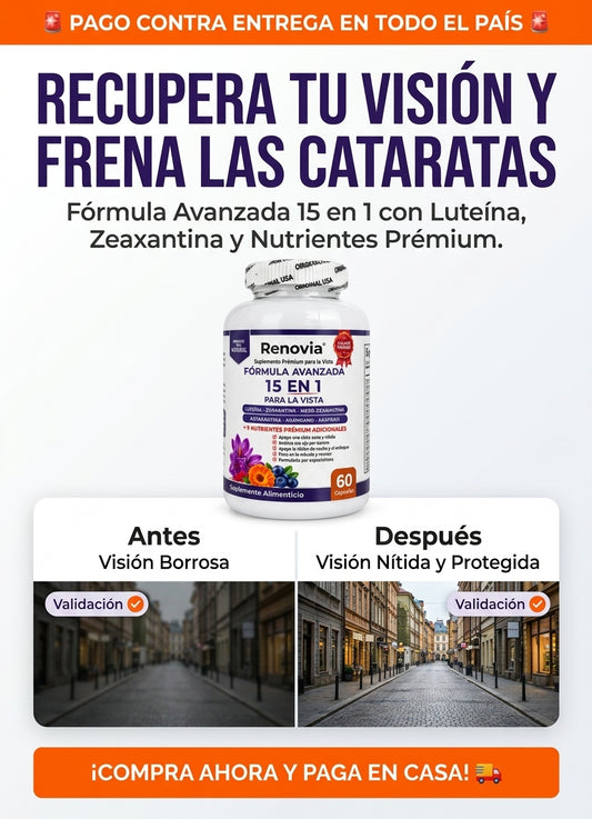 Renovia 15 en 1 | Recuperá la Nitidez que Perdiste con Los Años