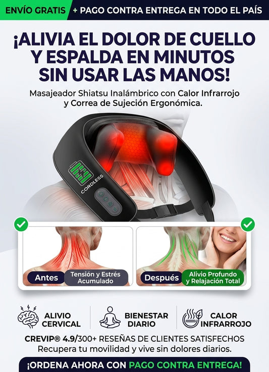 Masajeador Hombros Cuello Correa EH