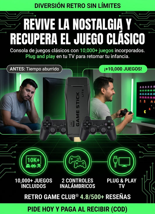 Consola de videojuegos Retro M8