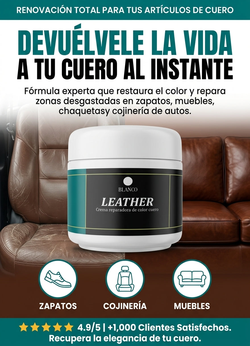 RESTAURADOR DE CUERO QUEDA COMO NUEVO
