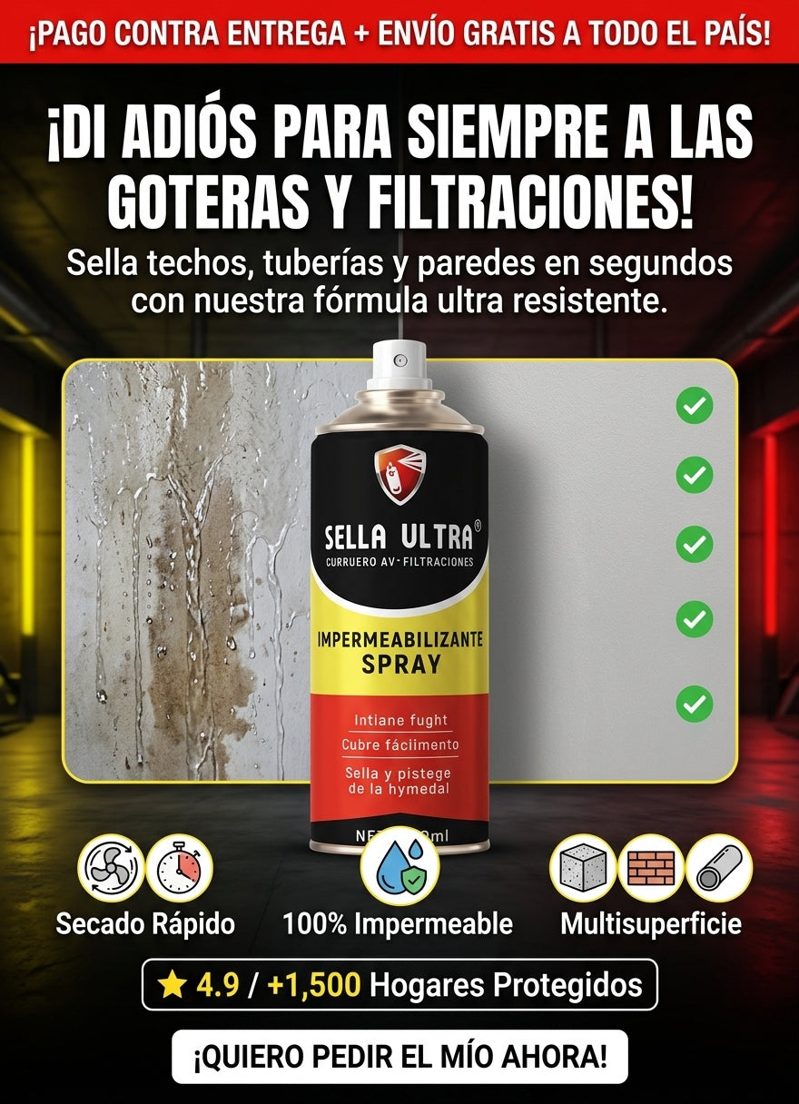 SPRAY SELLANDOR DE GOTERAS SELLA ULTRA