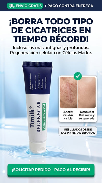 ReGenScar gel reparador de cicatrices