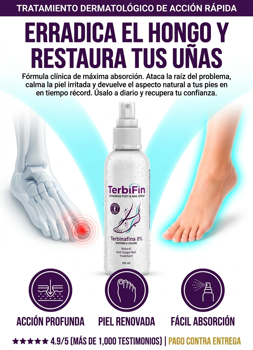 TERBIFIN PARA HONGOS EN MANOS Y PIES M.P